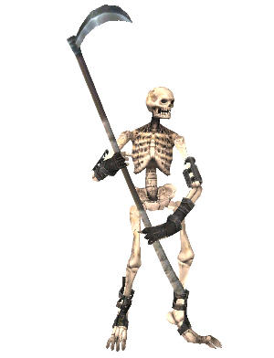 FF11 Lich (skeleton) in-game